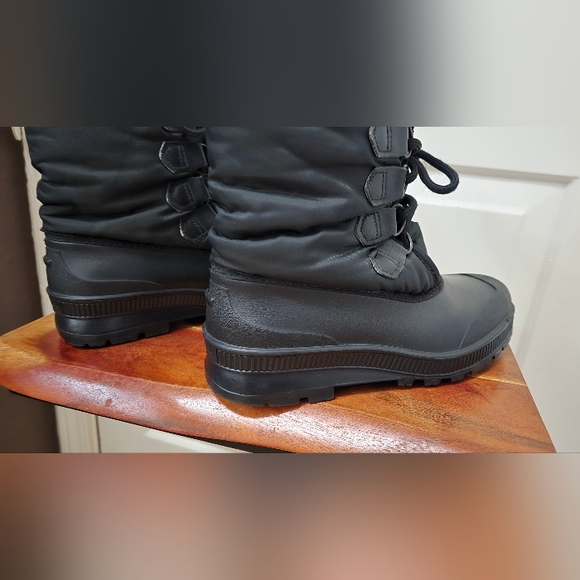 Sorel Women's Black Winter Boots Size 9 - Picture 14 of 15